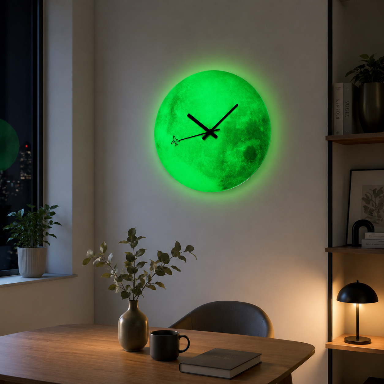 MoonGlow™ Wall Clock