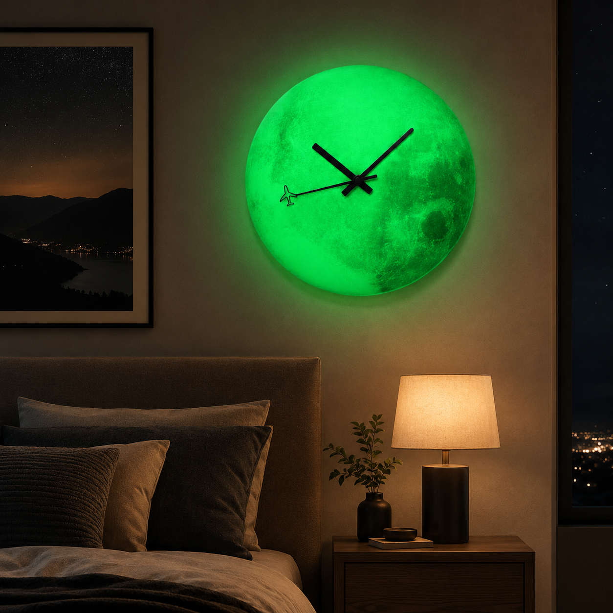 MoonGlow™ Wall Clock