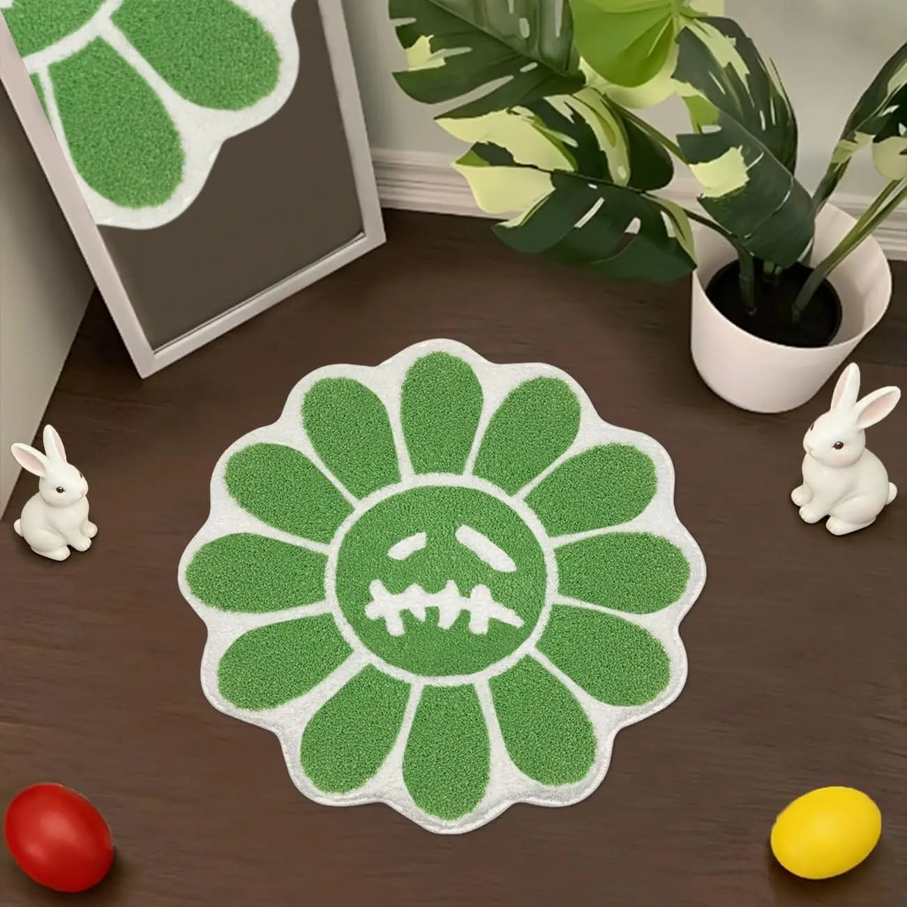 Spooky Flower Mat
