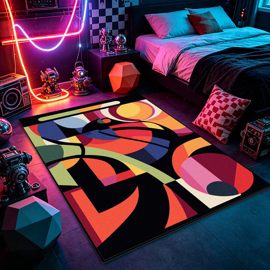Groovy Abstract Rug