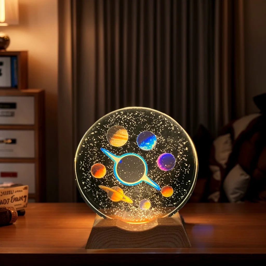 Galaxy Glow Crystal Ball