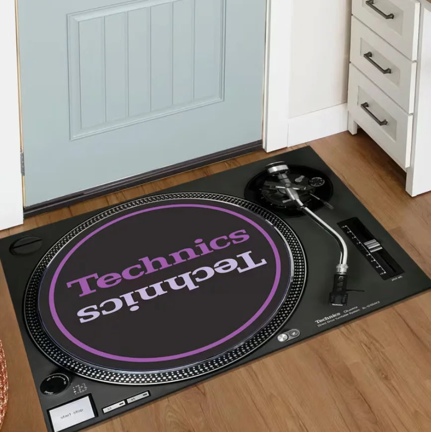 Groovy Vinyl Door Mat