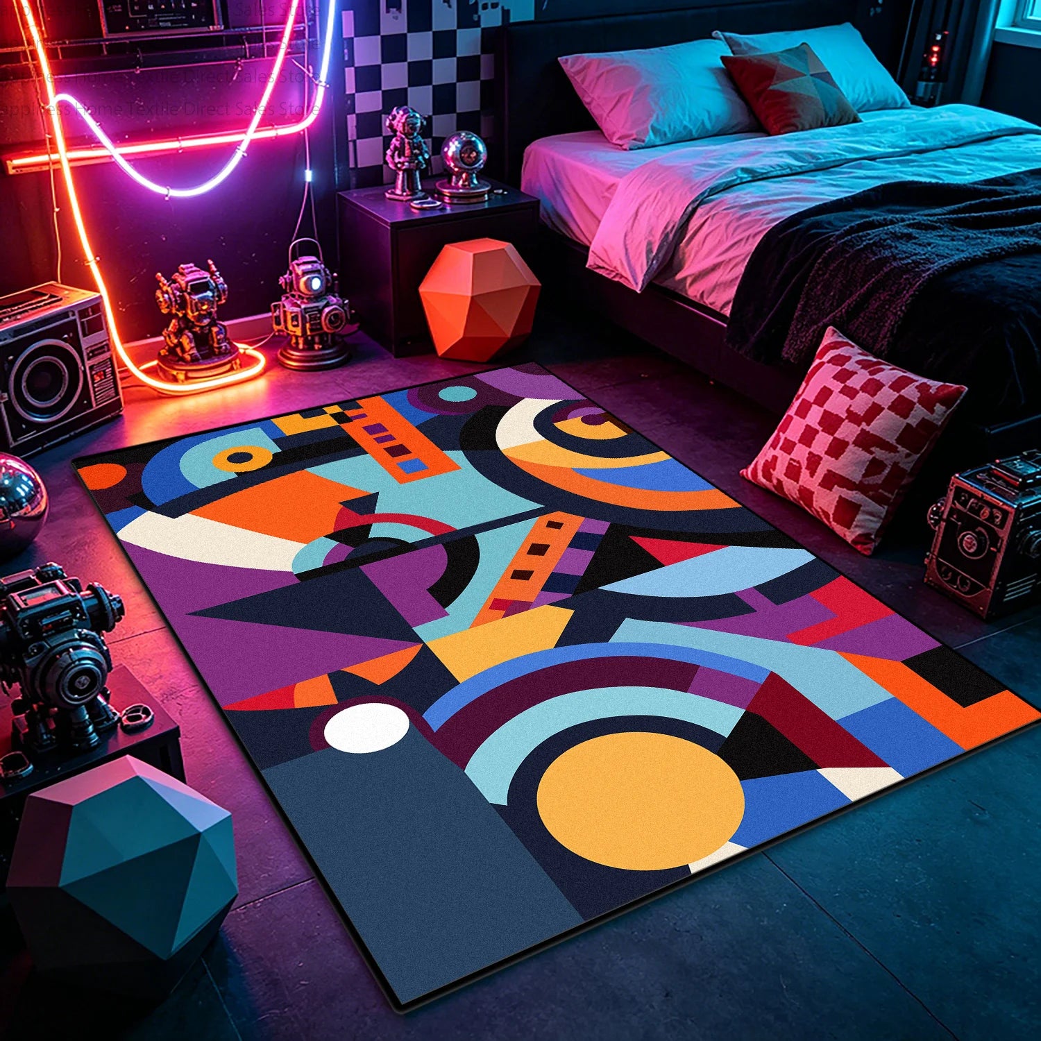 Groovy Abstract Rug