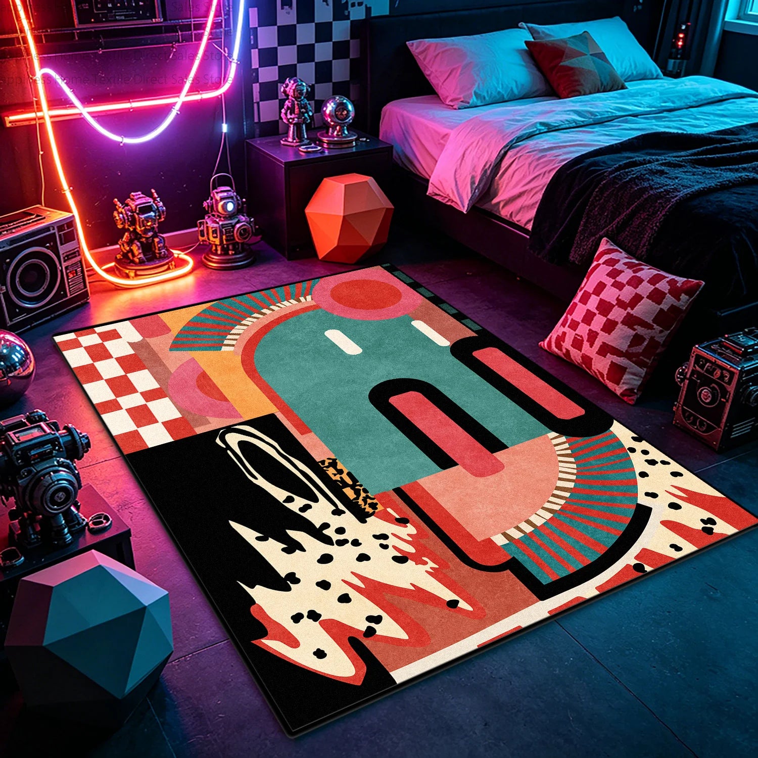 Groovy Abstract Rug