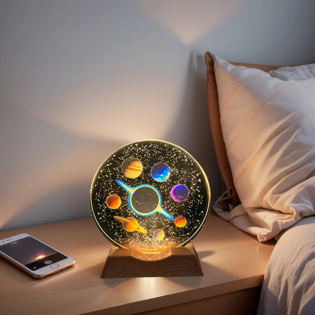 Galaxy Glow Crystal Ball
