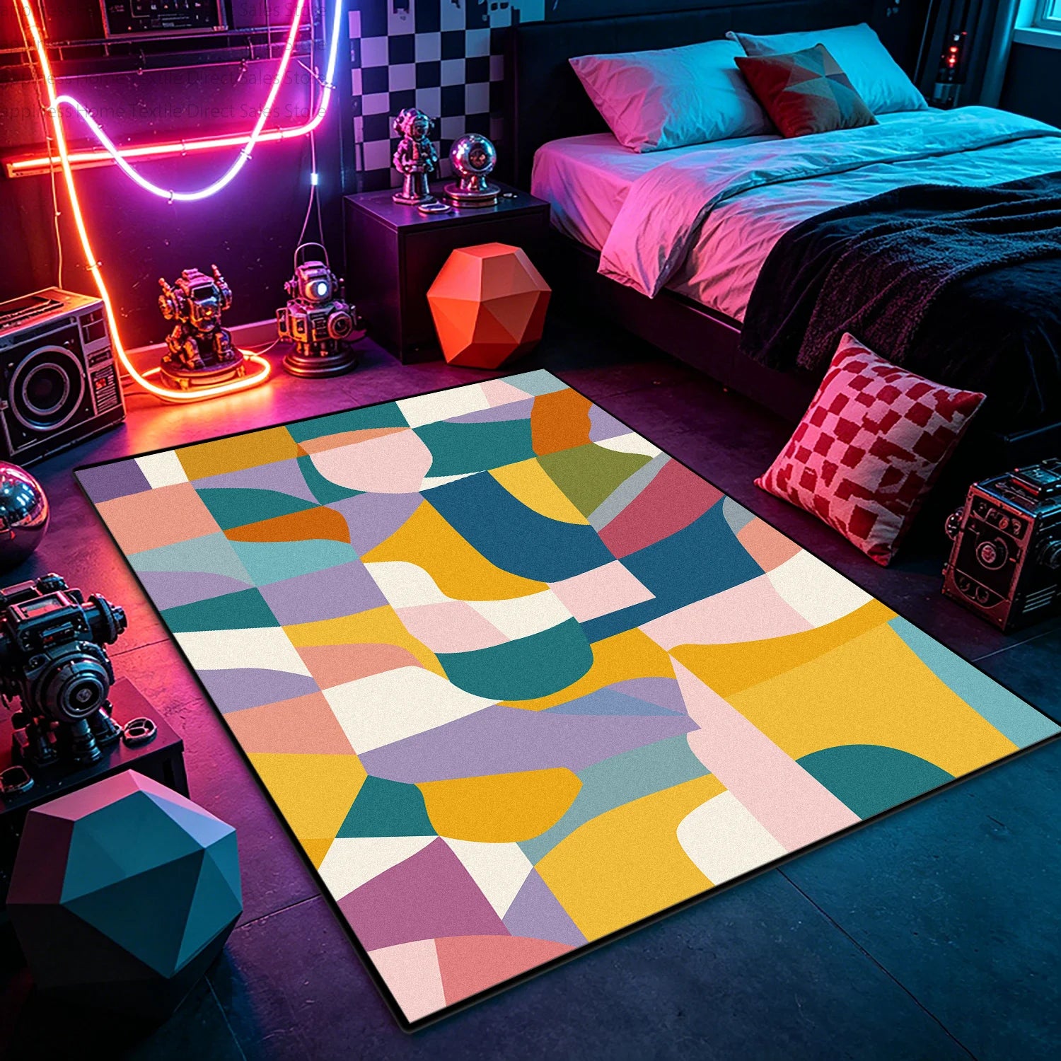 Groovy Abstract Rug
