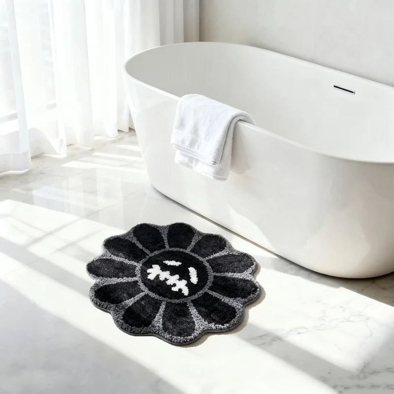 Spooky Flower Mat