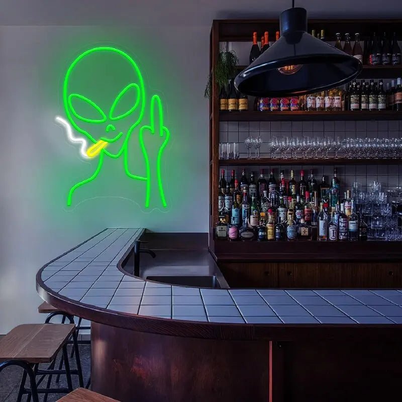 Alien Aura Neon Sign - SmooveGroove