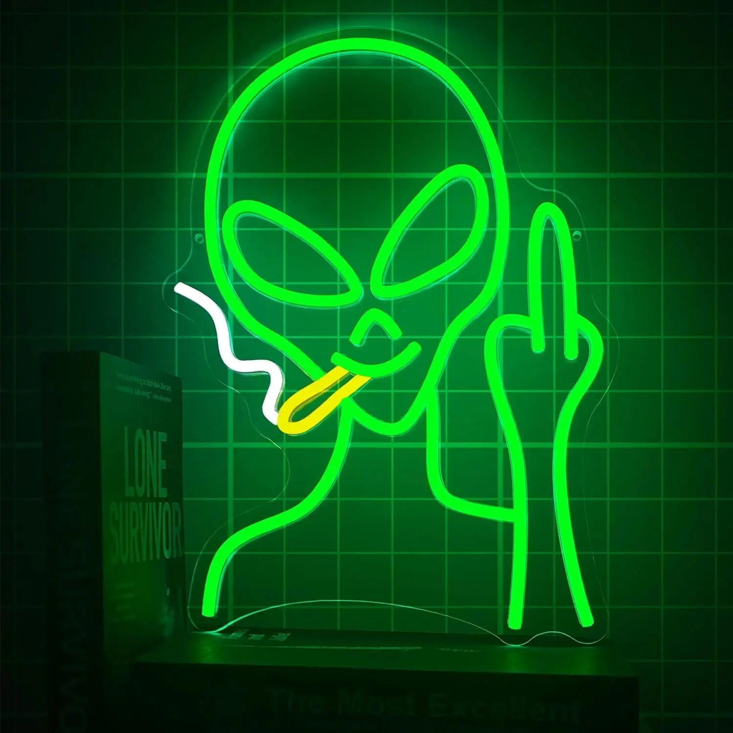 Alien Aura Neon Sign - SmooveGroove