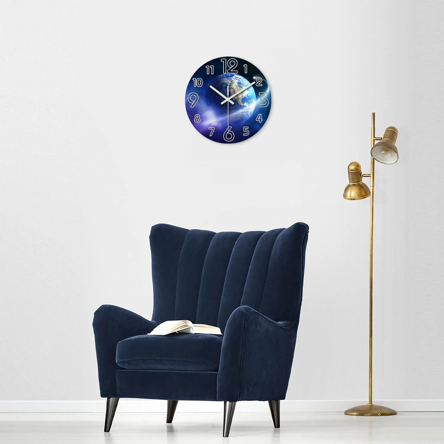 EarthGlow Wall Clock - SmooveGroove