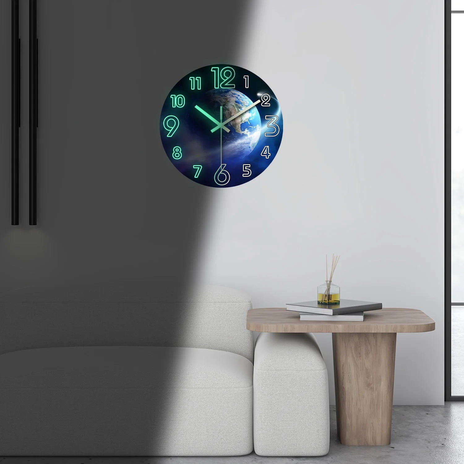 EarthGlow Wall Clock - SmooveGroove
