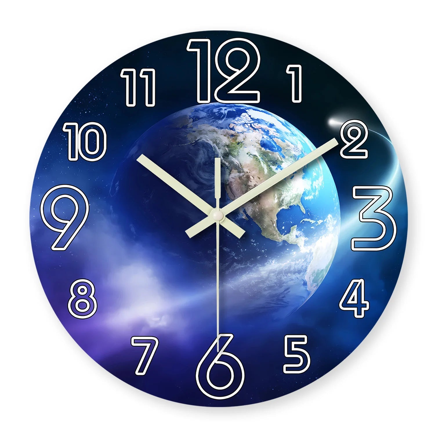 EarthGlow Wall Clock - SmooveGroove