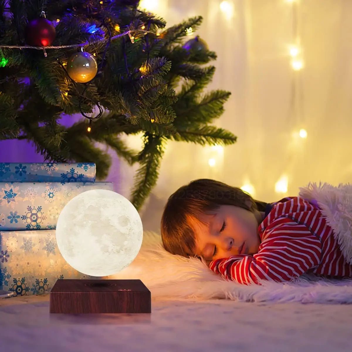Floating OrbitGlow Moon Lamp - SmooveGroove