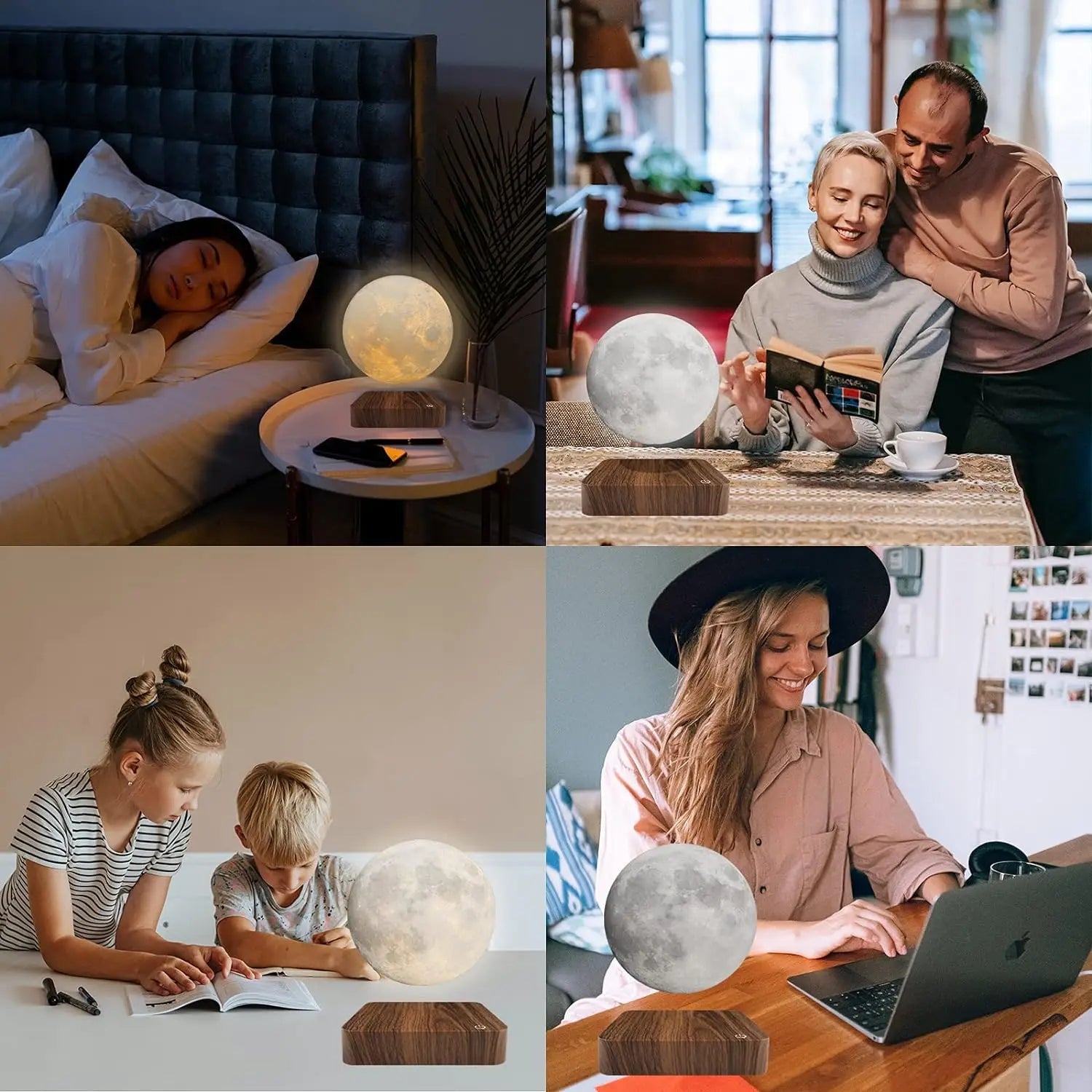 Floating OrbitGlow Moon Lamp - SmooveGroove