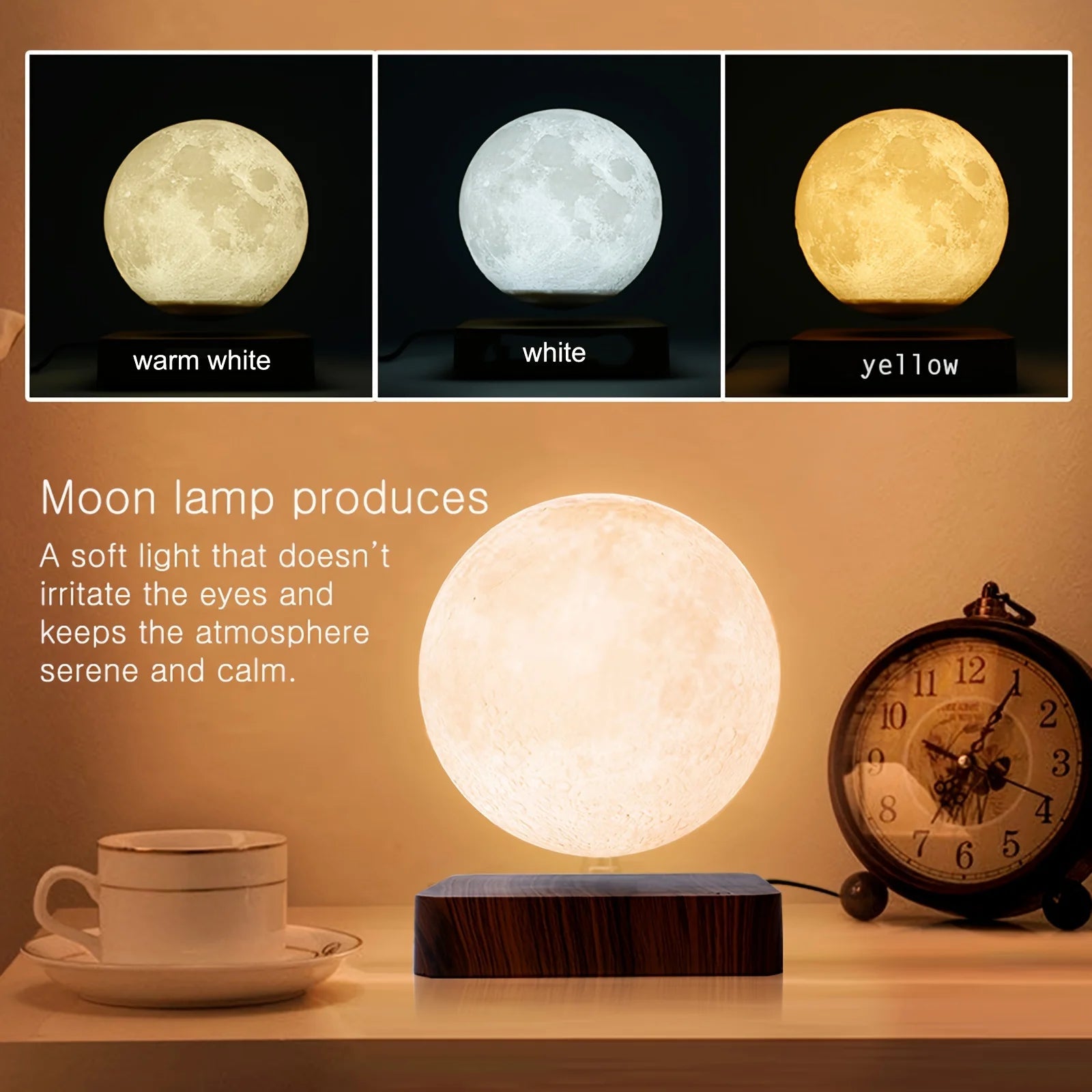 Floating OrbitGlow Moon Lamp - SmooveGroove