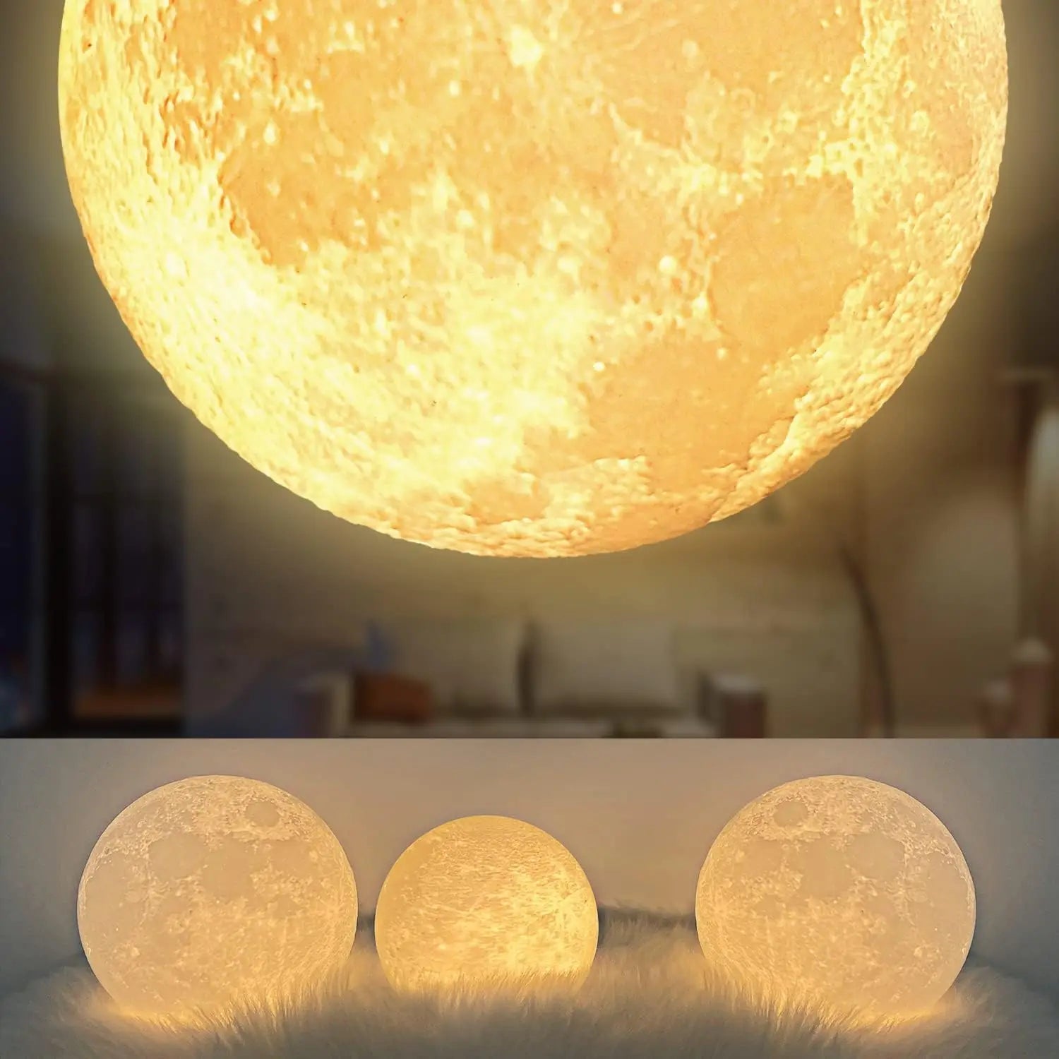 Floating OrbitGlow Moon Lamp - SmooveGroove