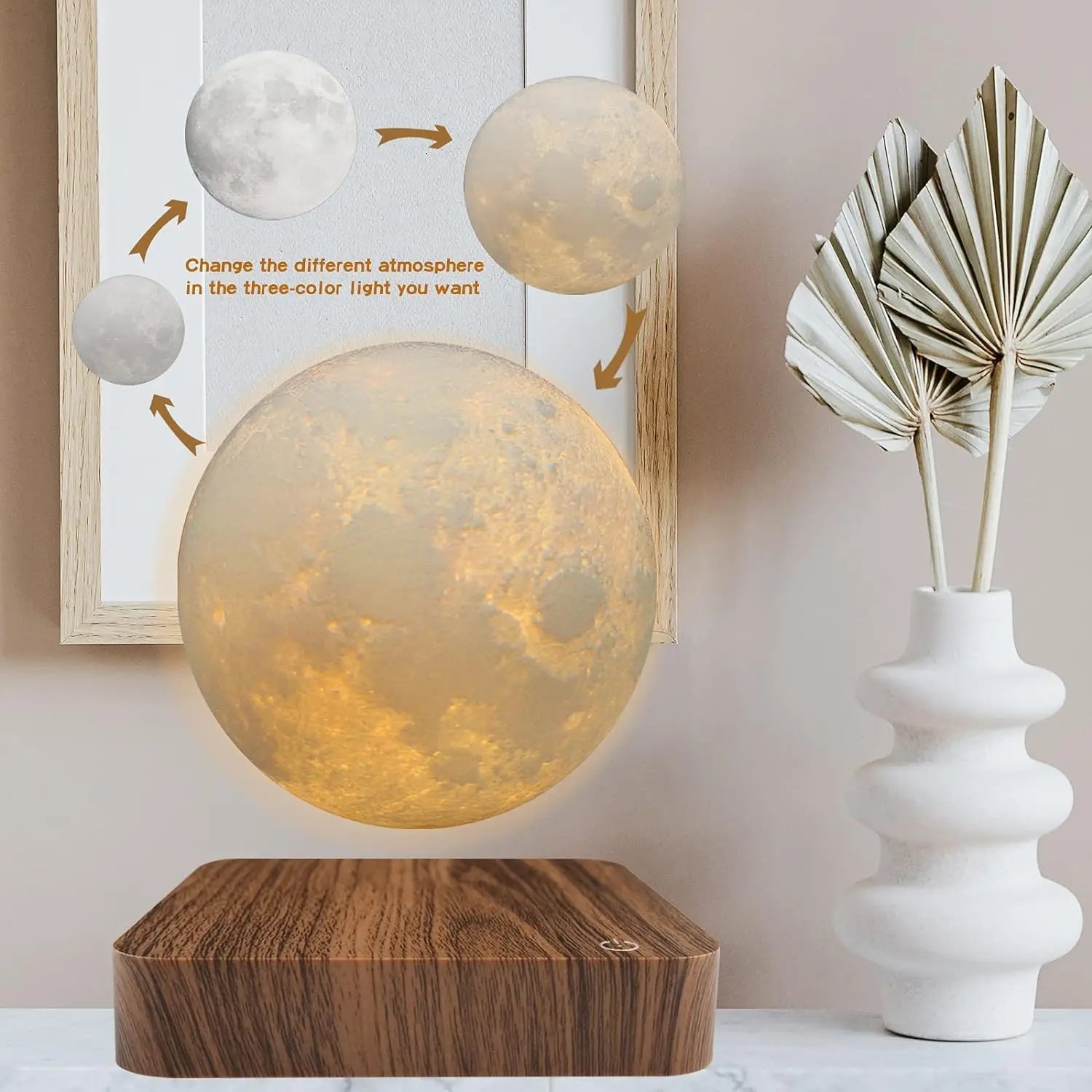 Floating OrbitGlow Moon Lamp - SmooveGroove
