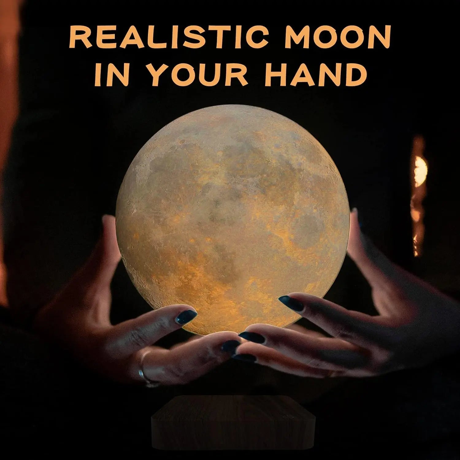 Floating OrbitGlow Moon Lamp - SmooveGroove
