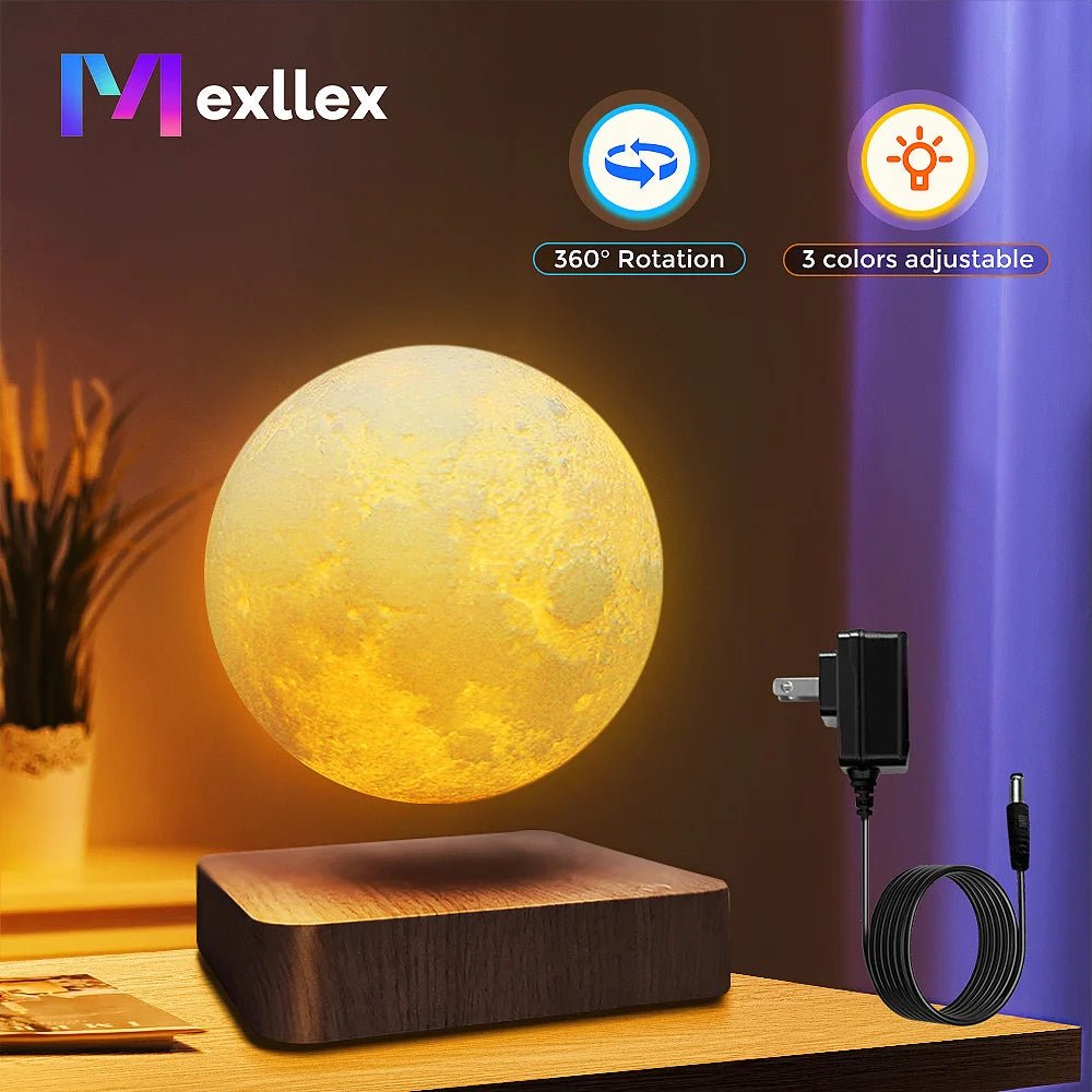 Floating OrbitGlow Moon Lamp - SmooveGroove