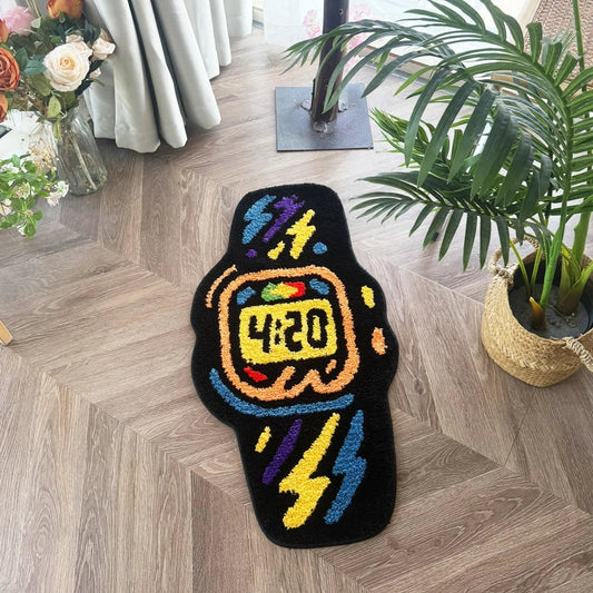 Funky 4:20 Watch Floor Mat - SmooveGroove