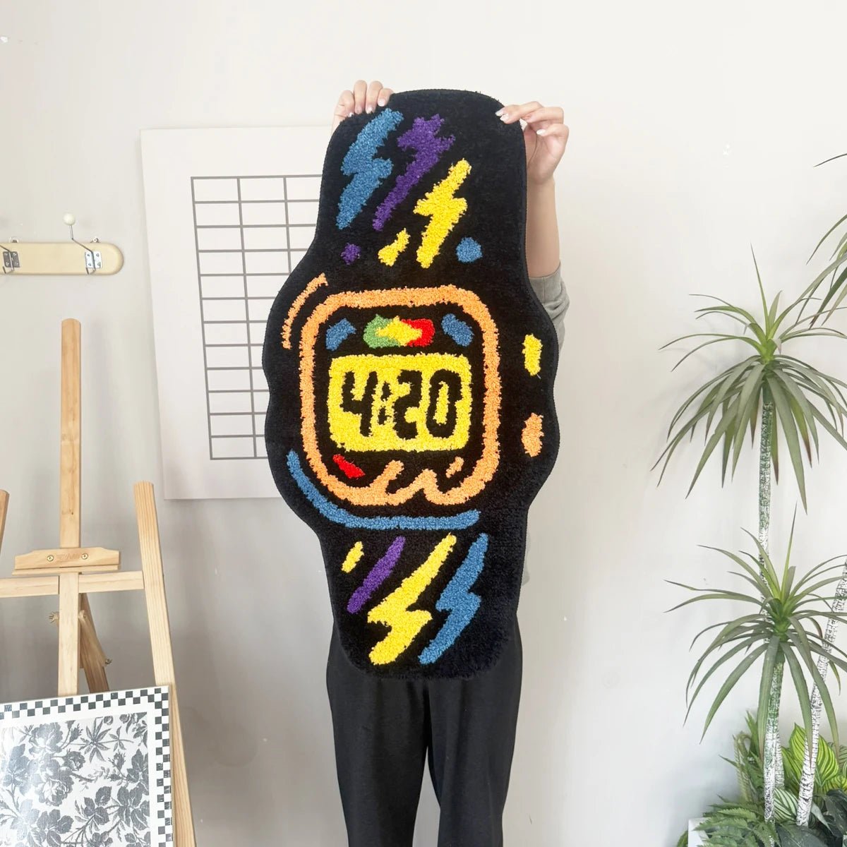 Funky 4:20 Watch Floor Mat - SmooveGroove