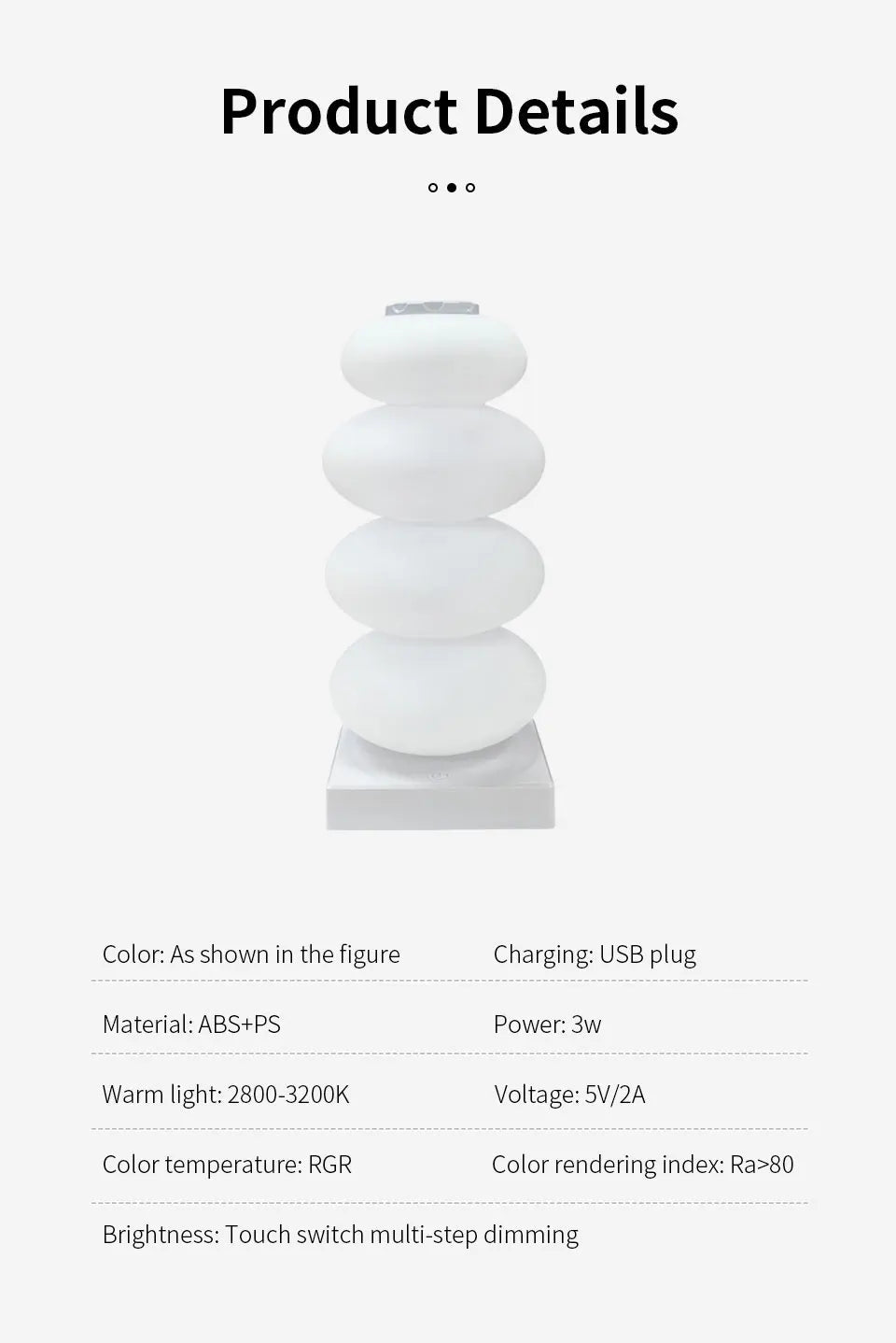 GlowStack Night Light - SmooveGroove