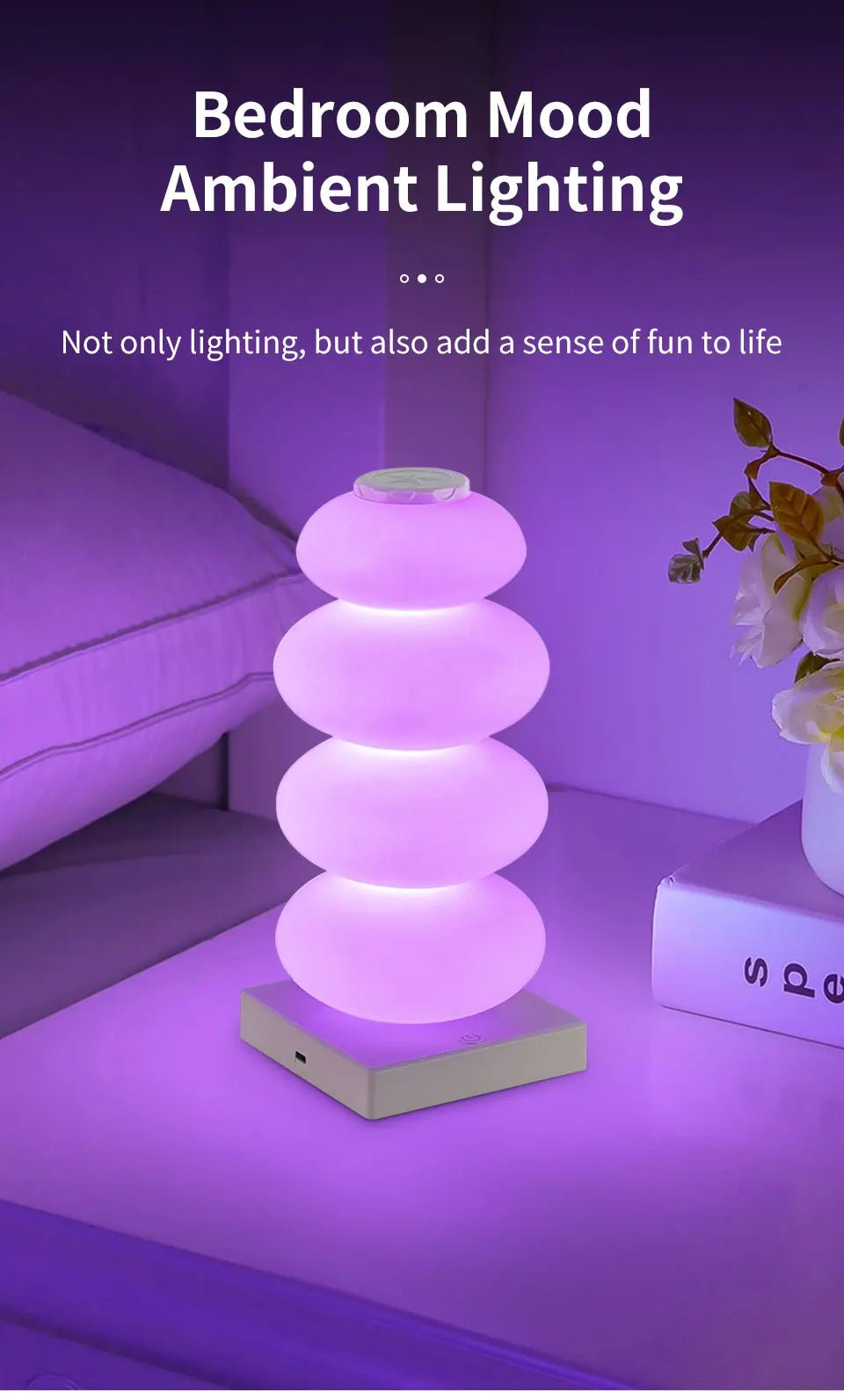 GlowStack Night Light - SmooveGroove