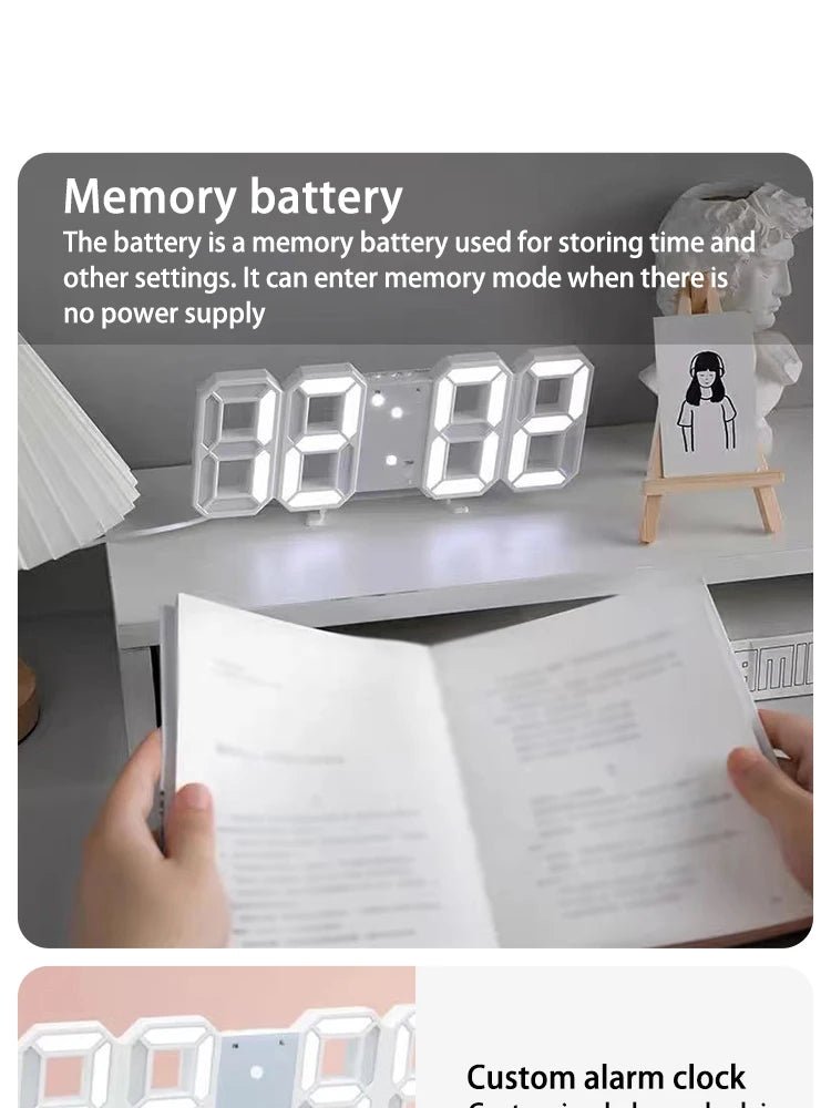 GlowTime LED Alarm Clock - SmooveGroove