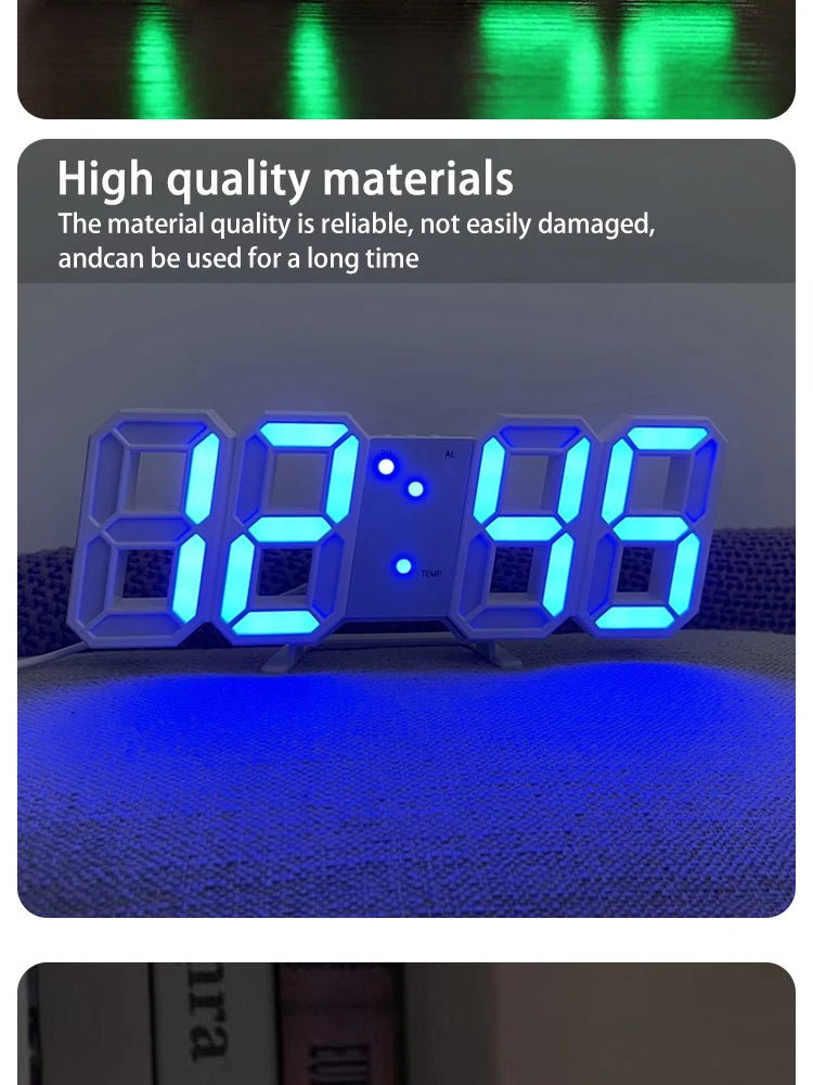 GlowTime LED Alarm Clock - SmooveGroove