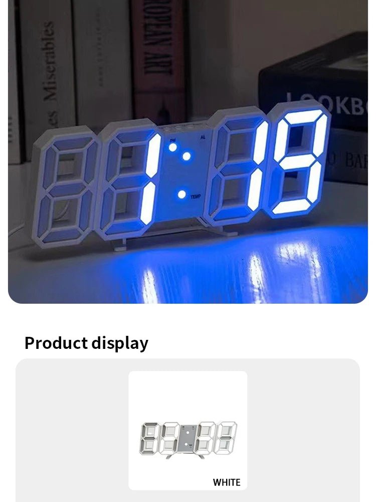 GlowTime LED Alarm Clock - SmooveGroove