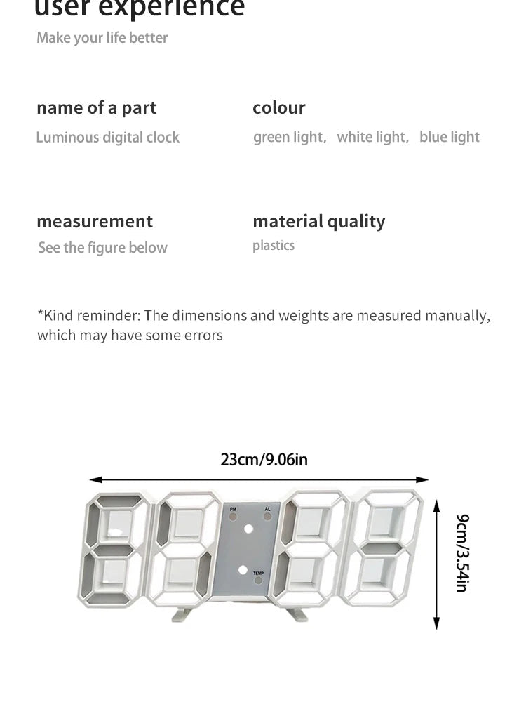 GlowTime LED Alarm Clock - SmooveGroove