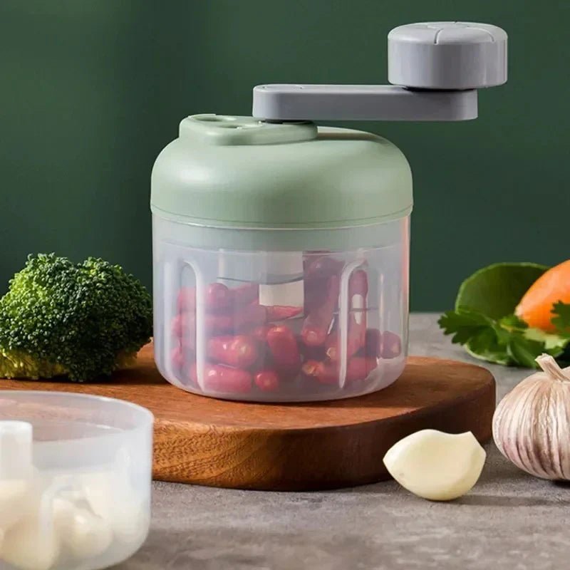 Hand - Crank Food Chopper - SmooveGroove