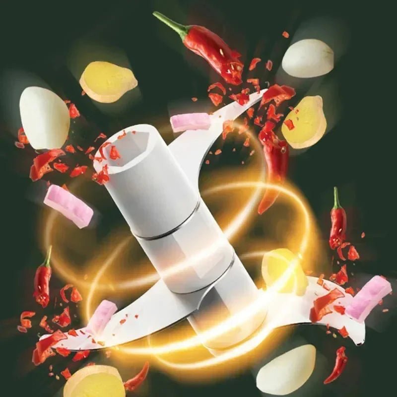 Hand - Crank Food Chopper - SmooveGroove