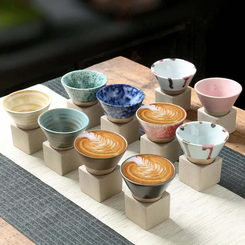 Japanese Retro Ceramic Coffee Cup - SmooveGroove