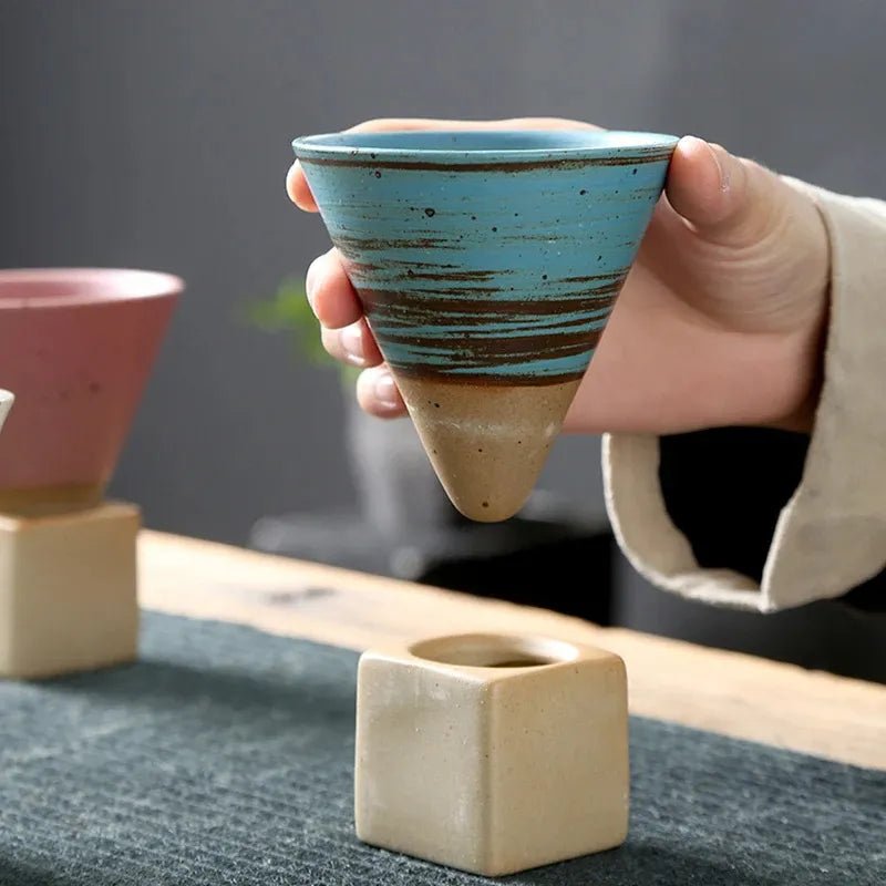 Japanese Retro Ceramic Coffee Cup - SmooveGroove