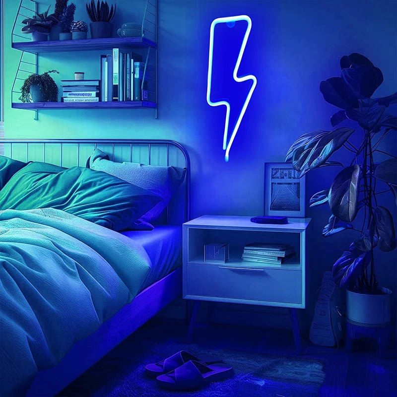Lightning Glow Neon Sign - SmooveGroove
