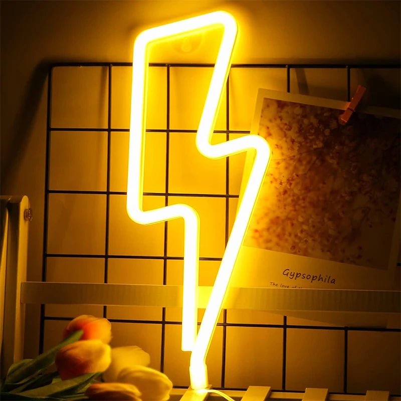 Lightning Glow Neon Sign - SmooveGroove