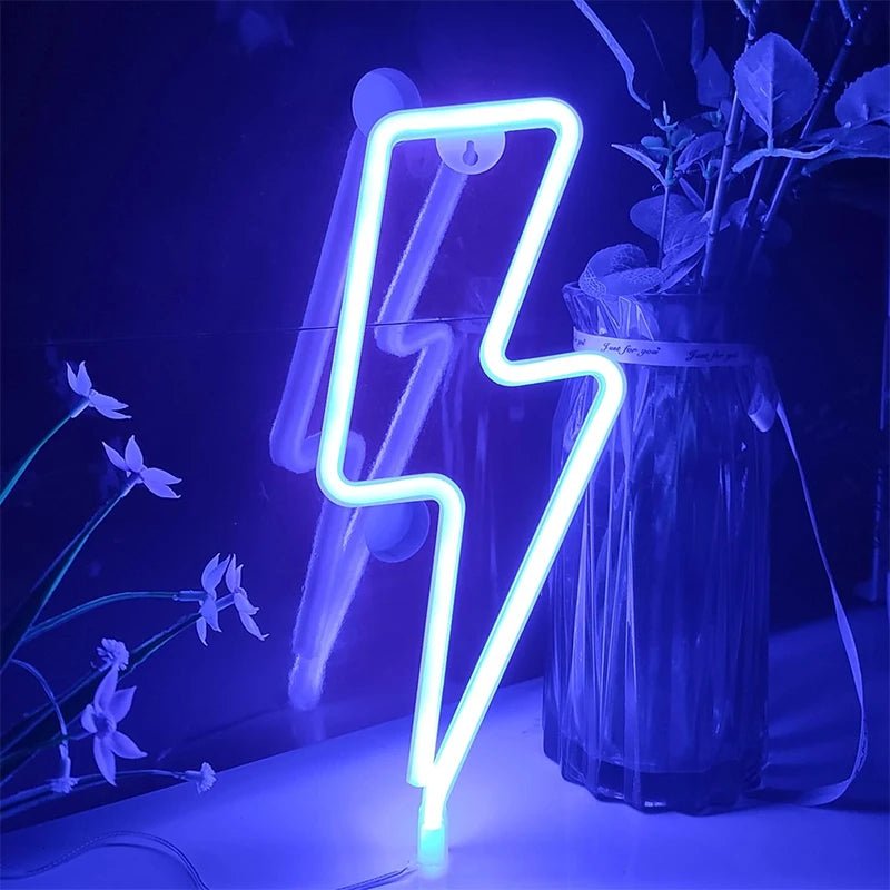 Lightning Glow Neon Sign - SmooveGroove