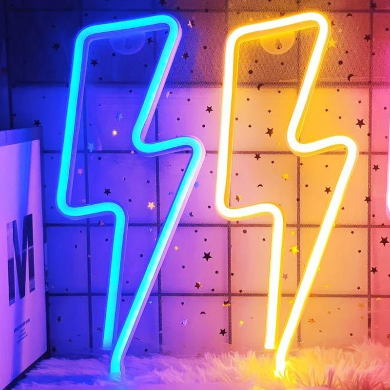 Lightning Glow Neon Sign - SmooveGroove