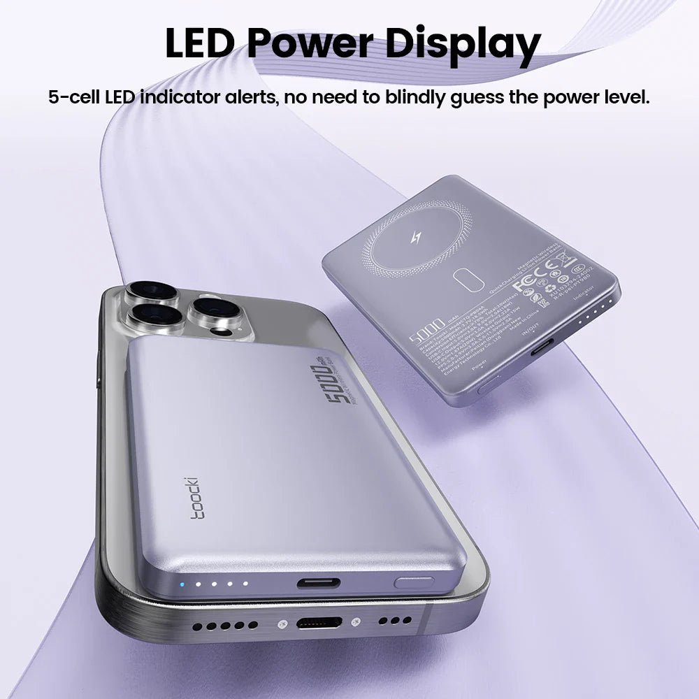 Magnetic PowerBank for Easy Charging - SmooveGroove