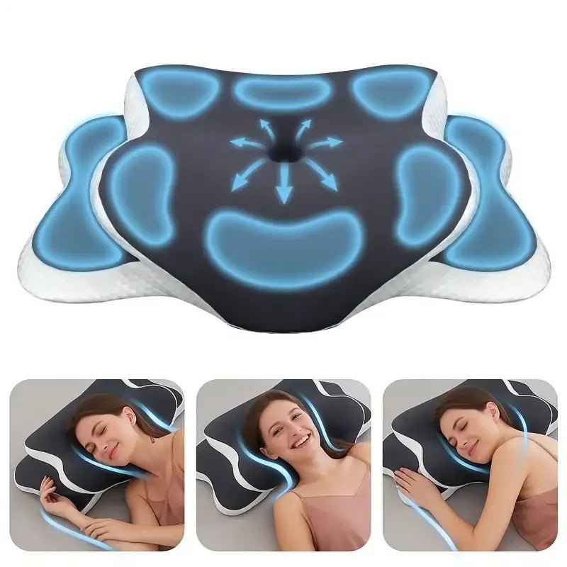 Memory Foam Neck Pillow - SmooveGroove