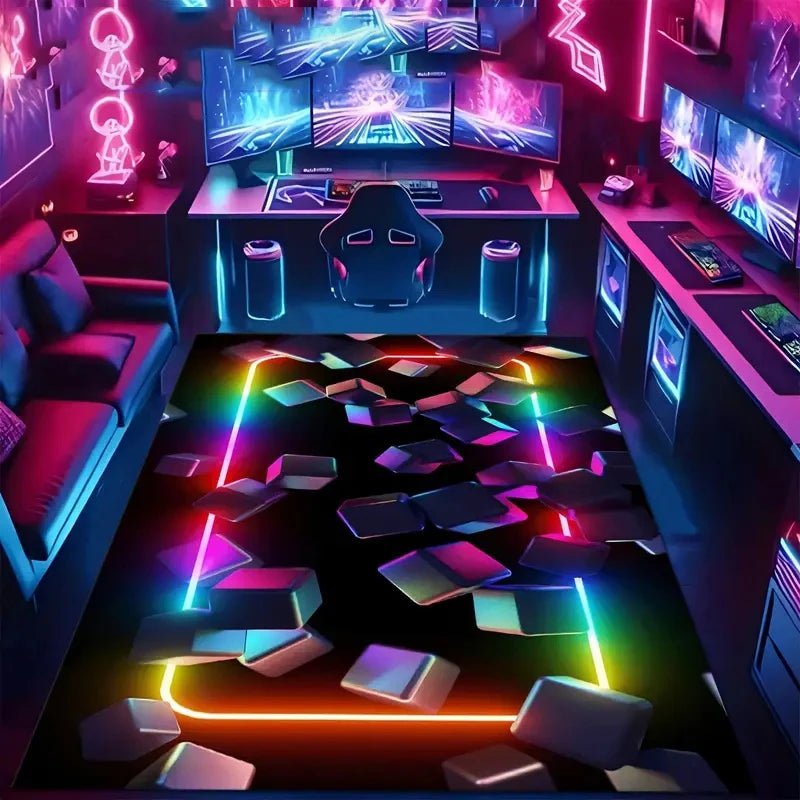 Neon Drift Rug - SmooveGroove