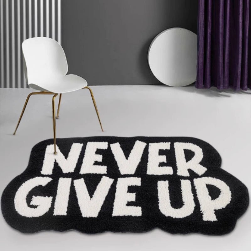 Never Give Up Rug - SmooveGroove