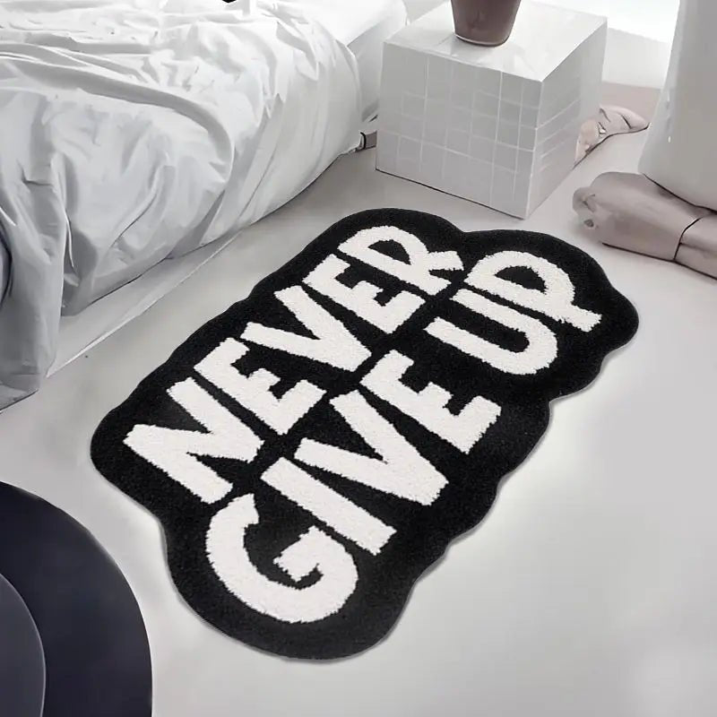 Never Give Up Rug - SmooveGroove