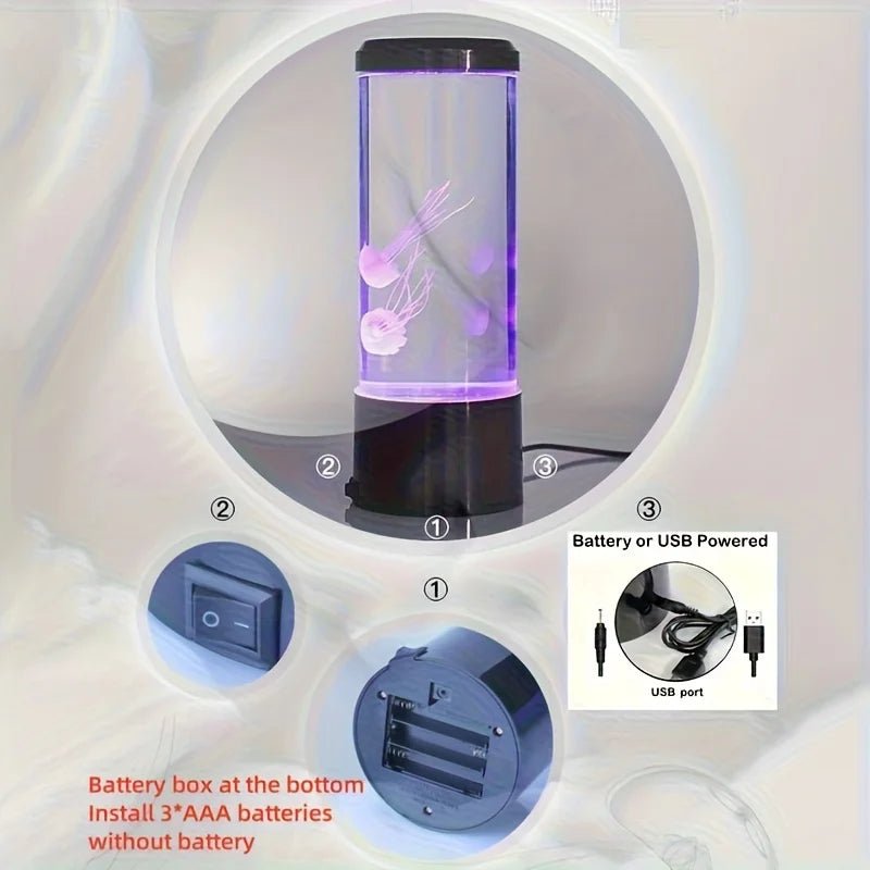 Ocean Glow Jellyfish Lamp - SmooveGroove