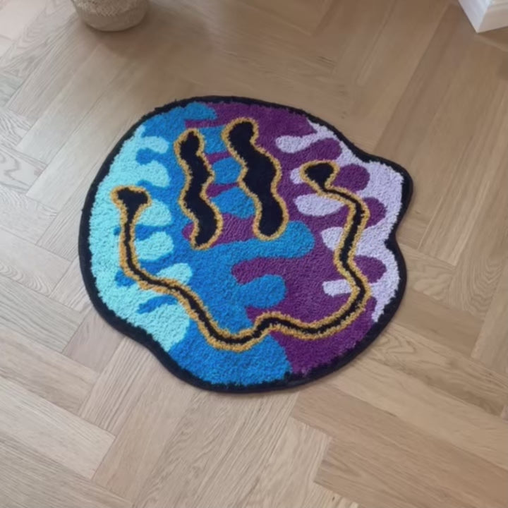 Groovy Smiley Mojo Mat