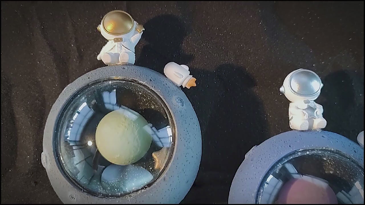 Groovy Glowing Astronauts