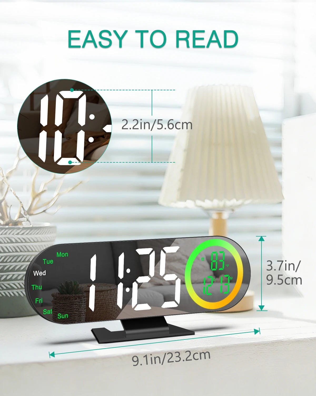 RGB Aura Alarm Clock - SmooveGroove