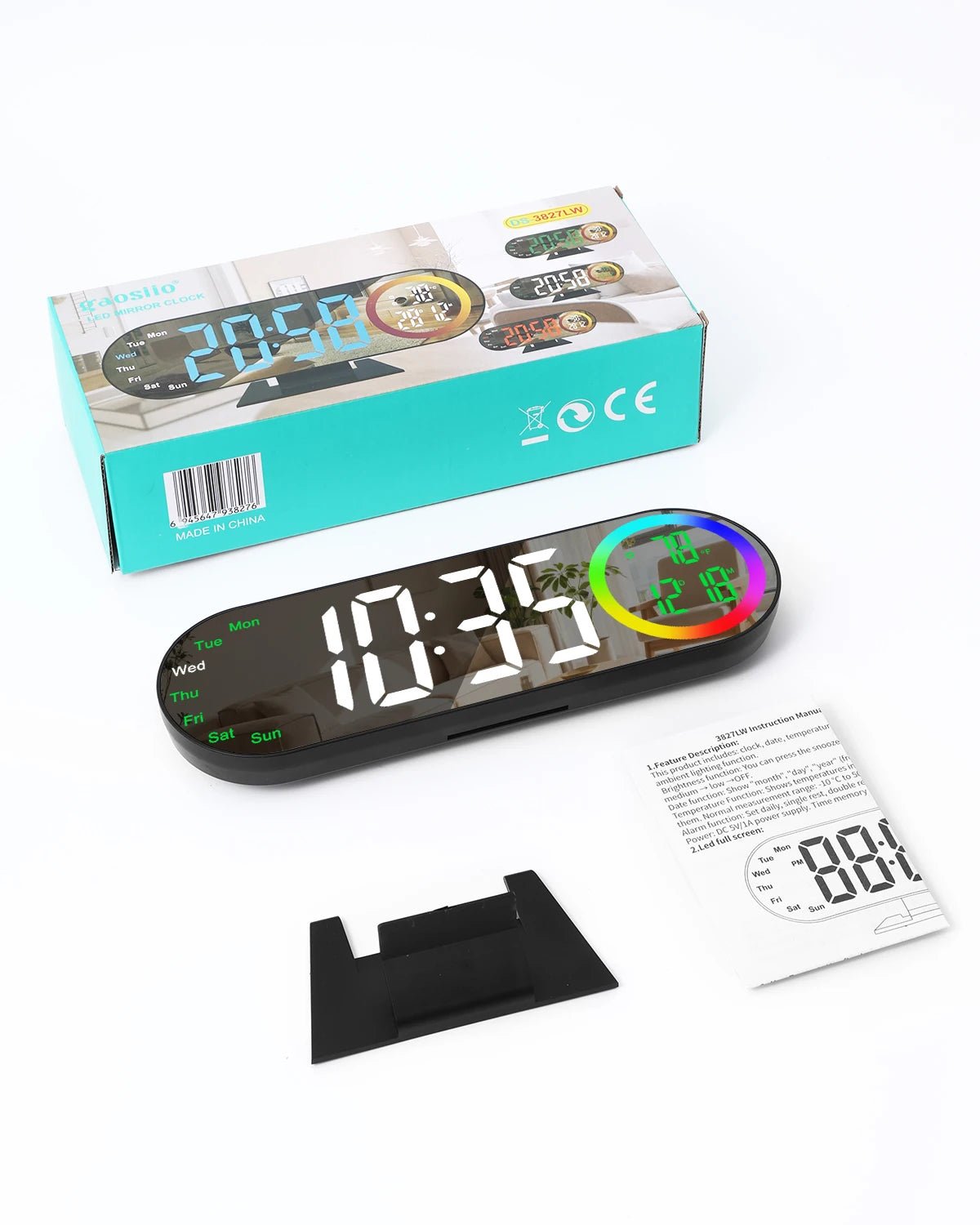 RGB Aura Alarm Clock - SmooveGroove
