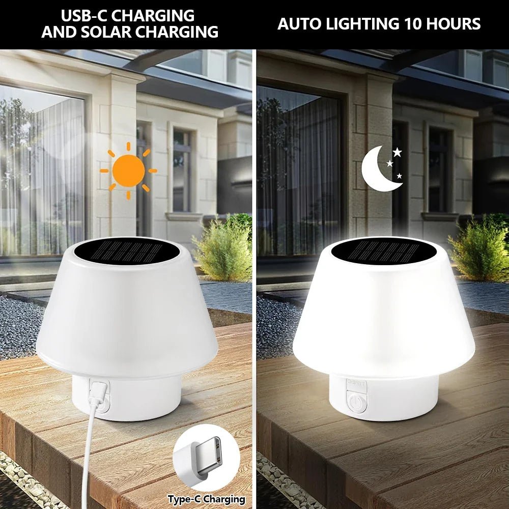 Solar Mushroom Lamp - SmooveGroove